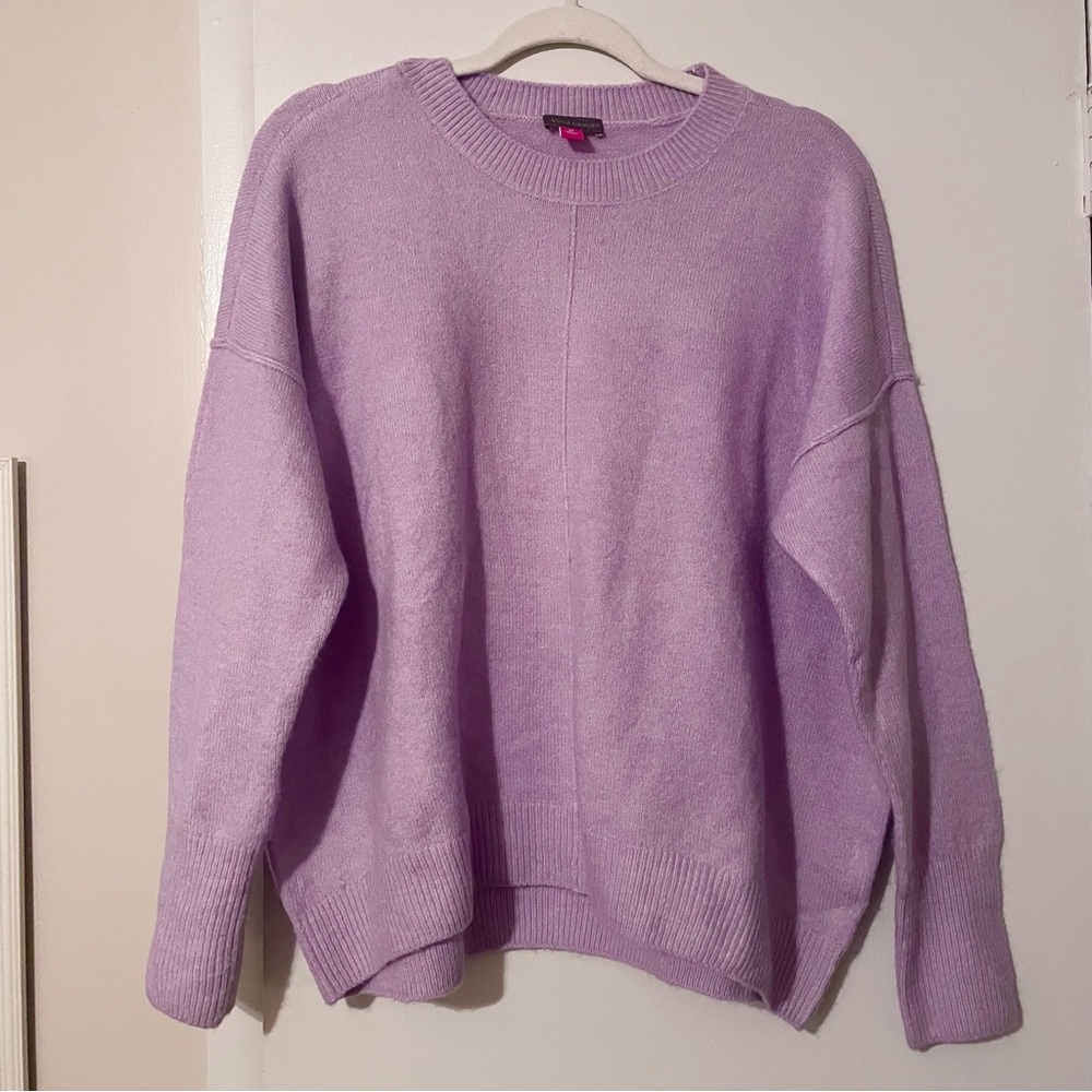 Vince Camuto Lavender Crewneck Sweater